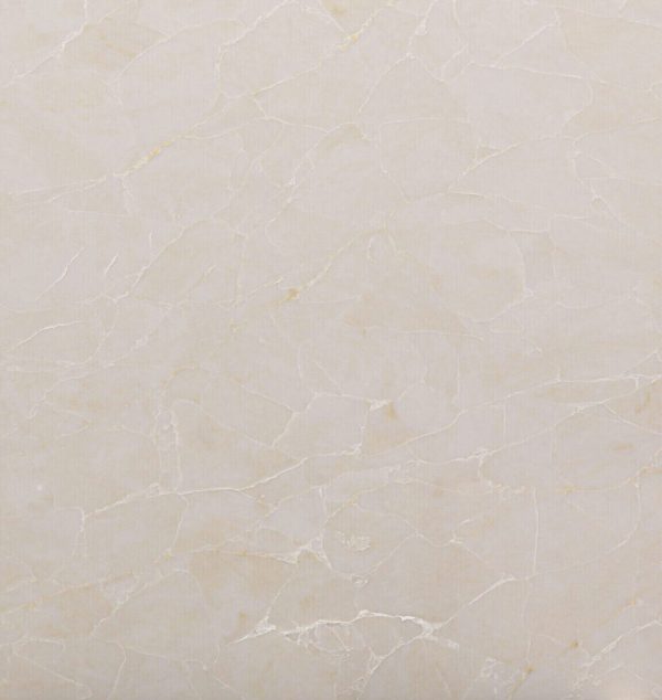 Premium engineered stone surface with natural marble-like veining, ideal for modern interiors and benchtop applications.