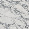 Premium engineered stone surface with natural marble-like veining, ideal for modern interiors and benchtop applications.