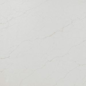 Luxury engineered stone benchtop with natural marble-inspired patterns, ideal for high-end kitchens and bathrooms.
